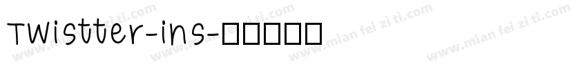 Twistter-ins字体转换