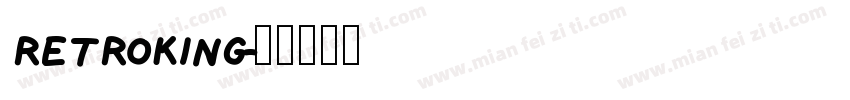 retroking字体转换