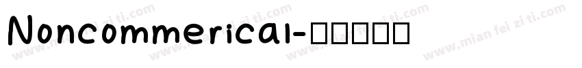 Noncommerical字体转换
