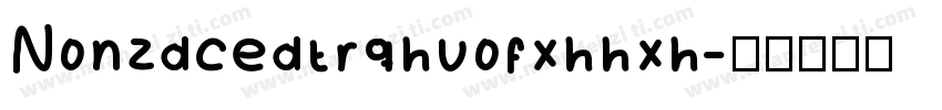 Nonzdcedtrqhuofxhhxh字体转换