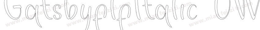GatsbyflfItalic-0WgG字体转换