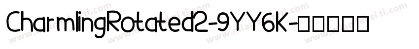 CharmlingRotated2-9YY6K字体转换