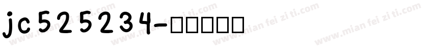 jc525234字体转换
