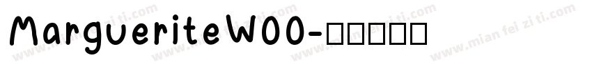 MargueriteW00字体转换