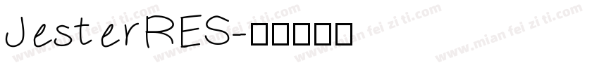 JesterRES字体转换