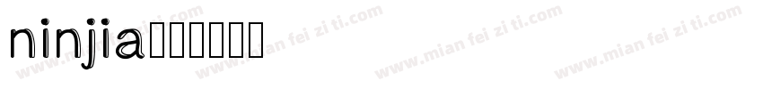 ninjia字体转换