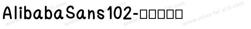 AIibabaSans102字体转换