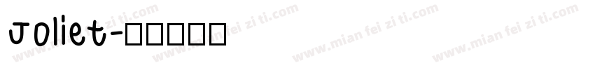 Joliet字体转换