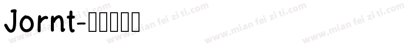 Jornt字体转换