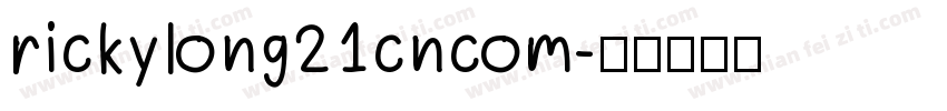 rickylong21cncom字体转换