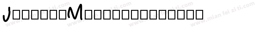 JoyfontMiaozhen字体转换