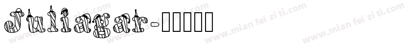 Juliagar字体转换