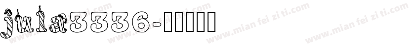 jula3336字体转换