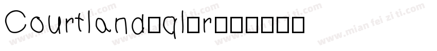 Courtland-ql8r字体转换