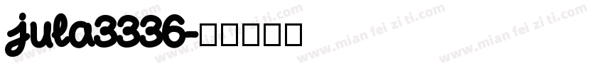 jula3336字体转换