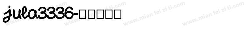 jula3336字体转换