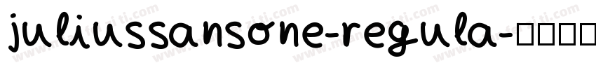 juliussansone-regula字体转换