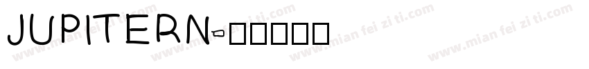 JUPITERN字体转换