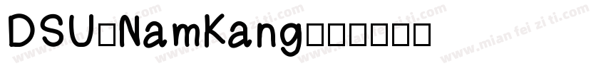 DSU_NamKang字体转换
