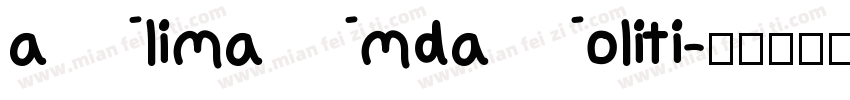 alimamdaoliti字体转换