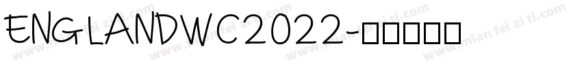 EnglandWC2022字体转换