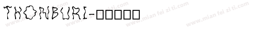 THONBURI字体转换