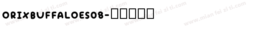 ORIXBUFFALOES08字体转换