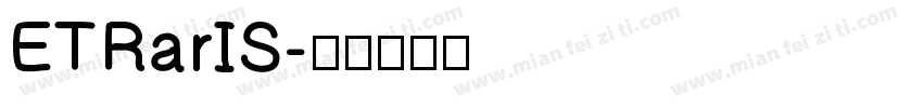 ETRarIS字体转换
