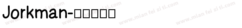 Jorkman字体转换