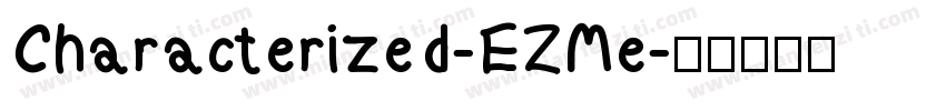 Characterized-EZMe字体转换