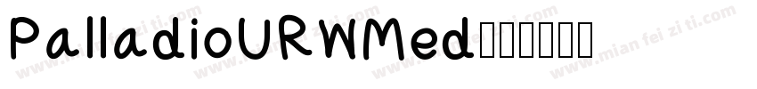 PalladioURWMed字体转换