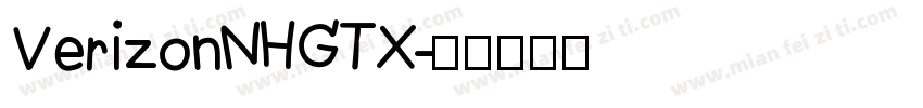 VerizonNHGTX字体转换
