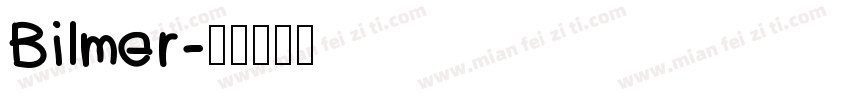 Bilmer字体转换