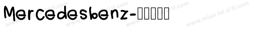 Mercedesbenz字体转换