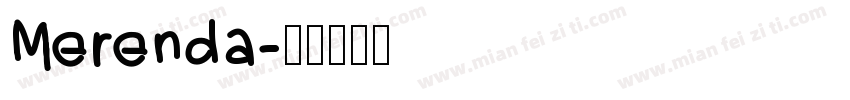 Merenda字体转换