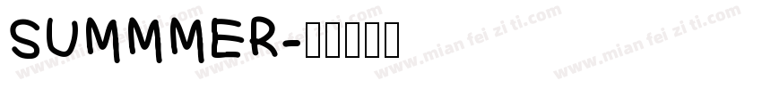 SUMMMER字体转换