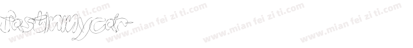 fastlnmycar字体转换
