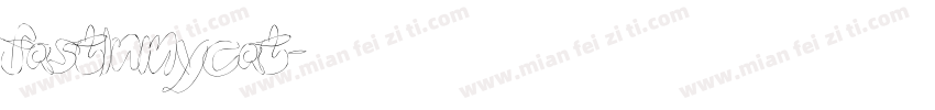 fastlnmycat字体转换