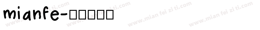 mianfe字体转换