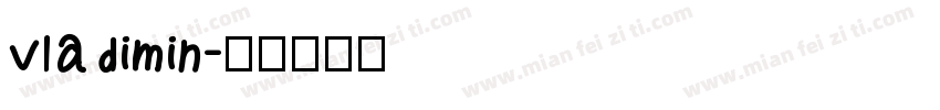 vladimin字体转换