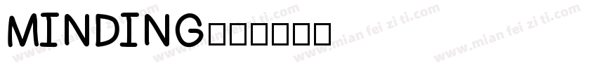 MINDING字体转换