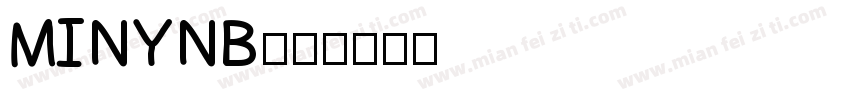 MINYNB字体转换