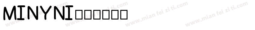 MINYNI字体转换