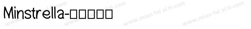 Minstrella字体转换