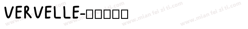 VERVELLE字体转换