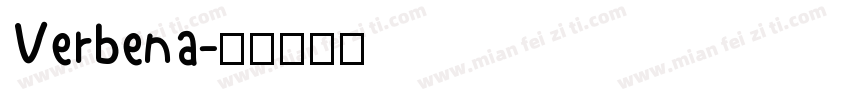 Verbena字体转换