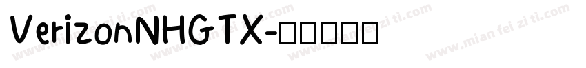 VerizonNHGTX字体转换