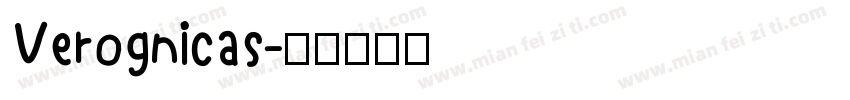 Verognicas字体转换