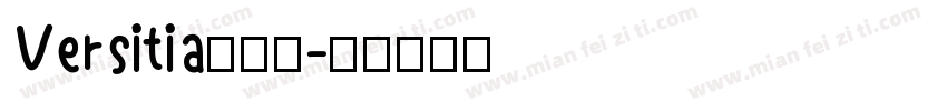 Versitia转换器字体转换