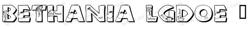 Bethania-lgdoe字体转换